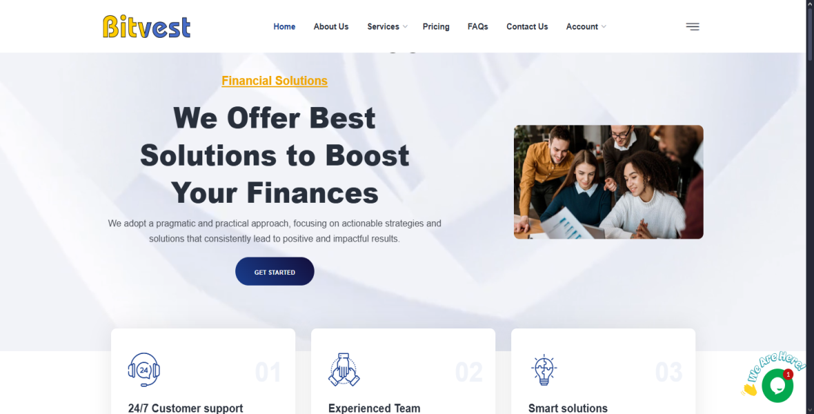 BitVest - Login